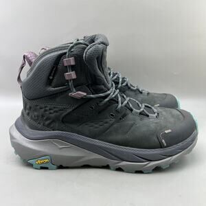 Hoka One One Kaha 2 GTX Shoes Womens Size 8.5 Gore-Tex Vibram Waterproof Hiking